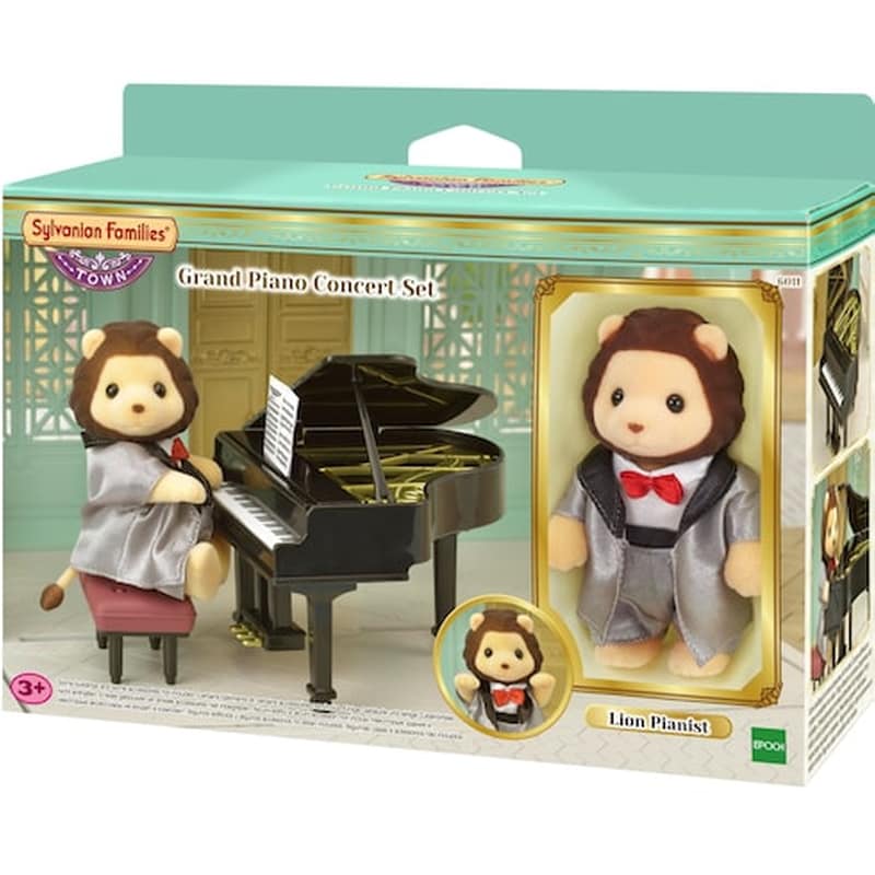 Sylvanian Families Town Series-grand Piano Concert Set 6011 035017