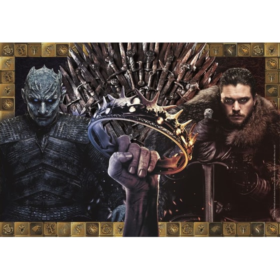 Παζλ Clementoni Game of Thrones (1000 Κομμάτια) image 1