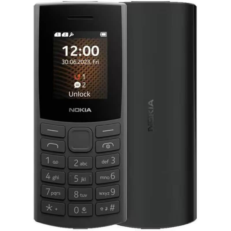Nokia 105 4G (2024) Dual Sim - Charcoal