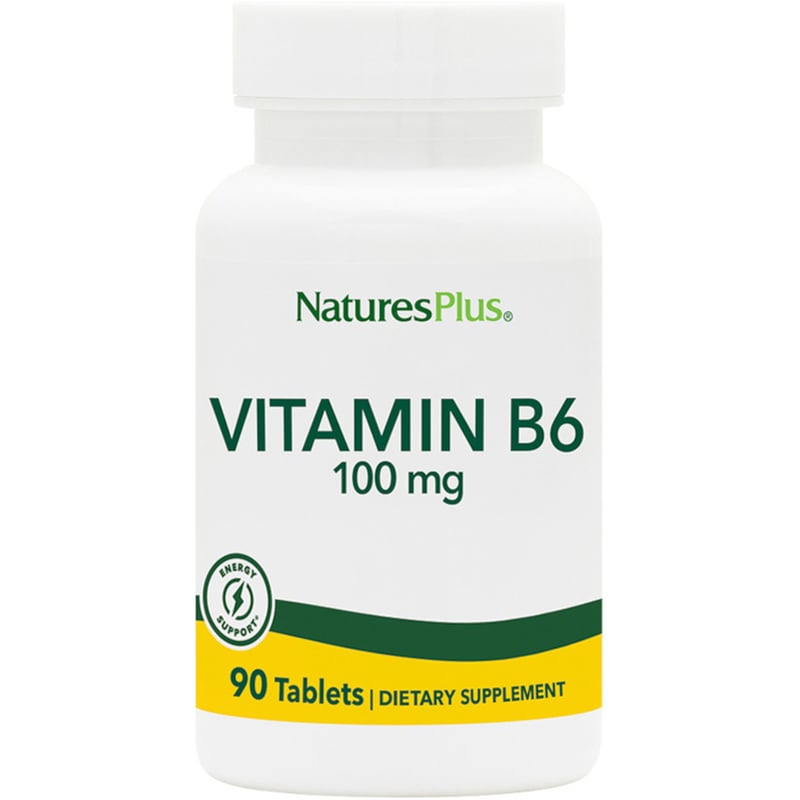 Natures Plus Vitamin B6 100mg - 90 ταμπλέτες