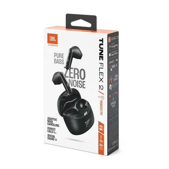 Ακουστικά Bluetooth JBL Tune Flex 2 - Μαύρα image 10