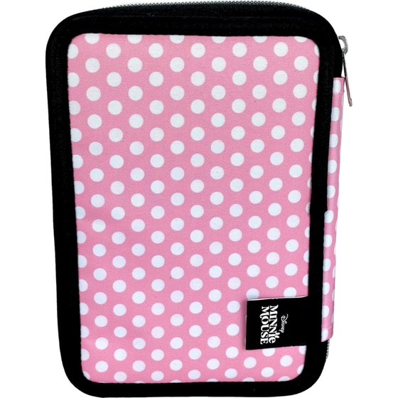 Κασετίνα Παραλληλόγραμμη Γεμάτη Minnie Bow Διπλή image 1