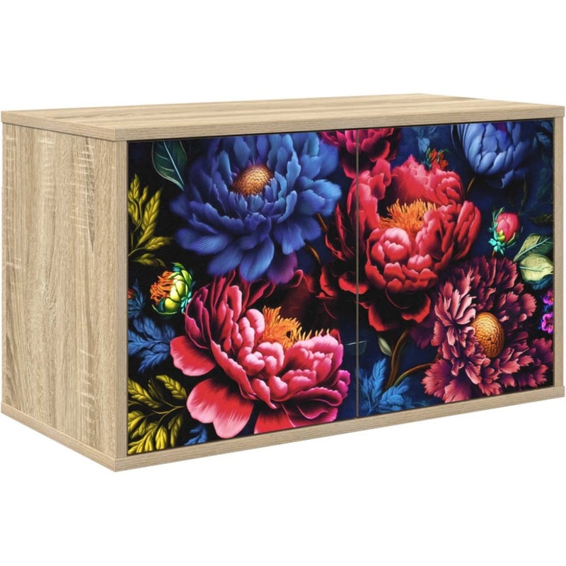 Έπιπλο Τηλεόρασης VidaXL KIEL Επιτοίχιο 69 x 33 x 40 cm - Sonoma Δρυς