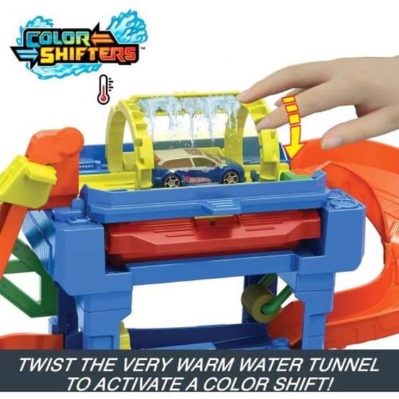 Mattel Hot Wheels® City: Color Shifters - Πλυντήριο Αυτοκινήτων Σετ Παιχνιδιού (HTN80) image 4