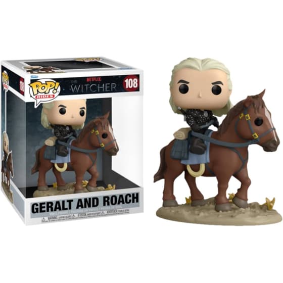 Funko Pop! Rides: The Witcher - Geralt on Roach 108 Special Edition (Exclusive) image 0
