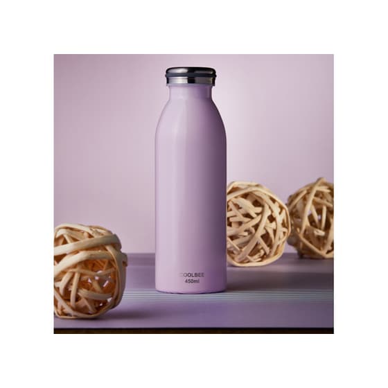 Μπουκάλι Θερμός Αλουμινίου 450Ml Purple image 2