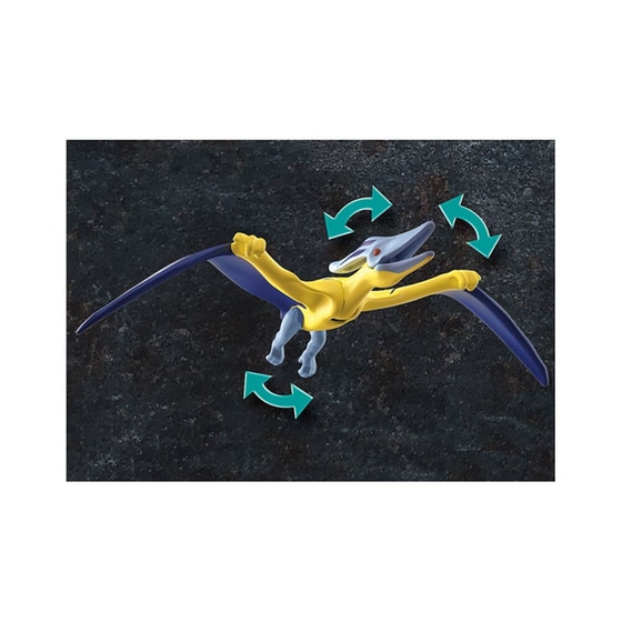 PLAYMOBIL® Dino Rise Πτεροδάκτυκος και Μαχητές με Drone (70628) image 3