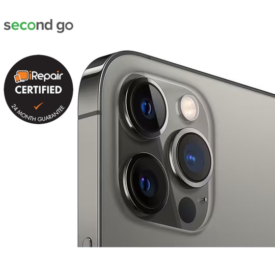 Μεταχειρισμένο Apple iPhone 12 Pro Max 128GB Graphite second go Certified by iRepair image 4
