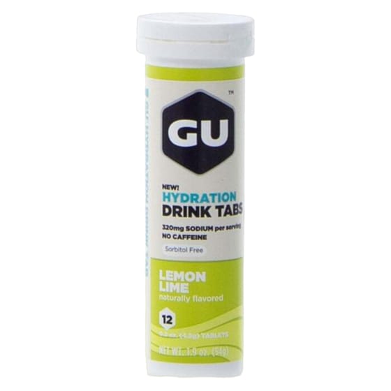 Ηλεκτρολύτες GU Lemon/Lime - 12 ταμπλέτες image 0