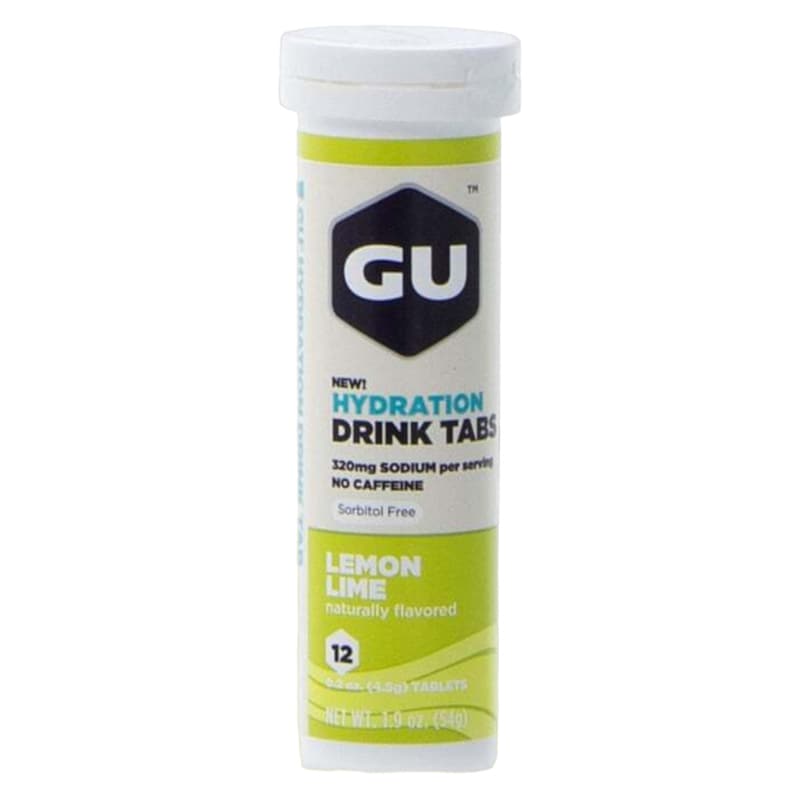 Ηλεκτρολύτες GU Lemon/Lime - 12 ταμπλέτες