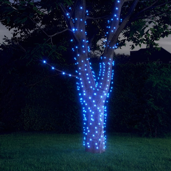 Χριστουγεννιάτικα Λαμπάκια VidaXL 200 LED 5 Τεμάχια - Μπλε image 1