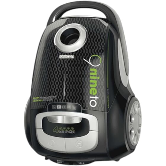 SENCOR SVC 9000BK 800 W με Σακούλα 4 lt Μαύρο Ηλεκτρική Σκούπα image 2