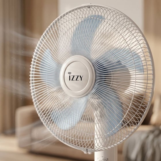 IZZY IZ-9020+ Ανεμιστήρας Δαπέδου 70 W 40 cm image 4