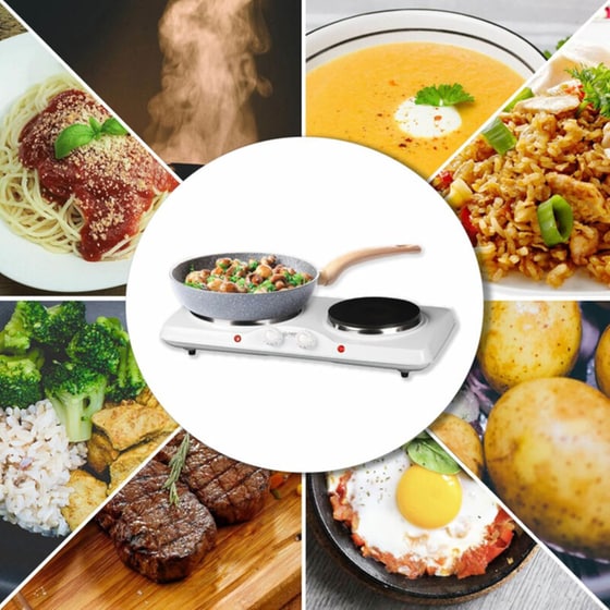 FIRST AUSTRIA FA-5083-4 2500 W Λευκό Επιτραπέζια Εστία image 9