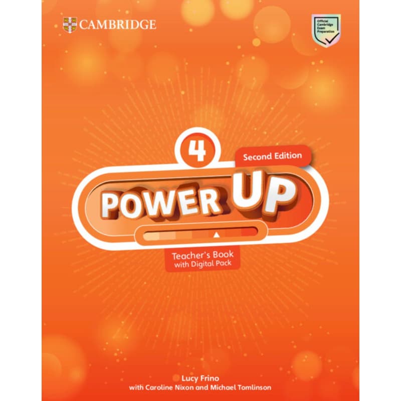 Power Up Level 4 Teachers Book with Digital Pack