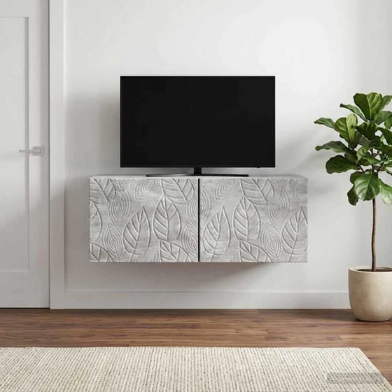 Επιτοίχιο Έπιπλο Τηλεόρασης VidaXL 98x31 cm image 2