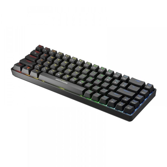 Fifine GK1 Gaming Μηχανικό Ενσύρματο Πληκτρολόγιο RGB Μαύρο (US) image 2