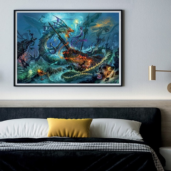 Παζλ Clementoni High Quality Collection Μάχη Κάτω Από τη Θάλασσα (3000 Κομμάτια) image 4