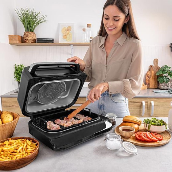 CECOTEC Cecofry FireDome 6000 CEC-04951 2400 W 6 L Μαύρο Φριτέζα Αέρος image 6