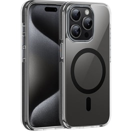 Θήκη Apple iPhone 15 Pro Max - HOCO AS6 Anti-Drop Magnetic Premium Series με MagSafe - Διάφανο