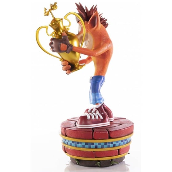 Φιγούρα First 4 Figures - Crash Bandicoot - Crash Team Racing Nitro-Fueled - Crash (Winner) Standard Edition image 6