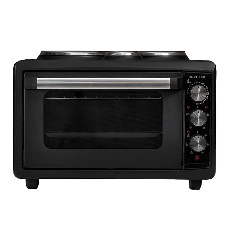 DAVOLINE DAVOLINE 3403 EM / BL Fornetto 34 Lt Μαύρο Ηλεκτρικό Κουζινάκι