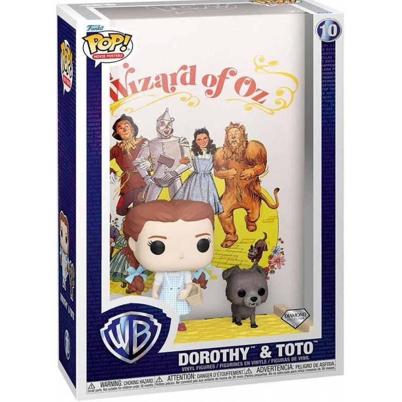 FUNKO Funko Pop! Movie Posters - Warner Bros Wizard of Oz - Dorothy and Toto #10