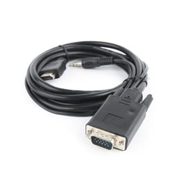 Καλώδιο Cablexpert HDMI σε VGA και Ήχο 3m - Μαύρο