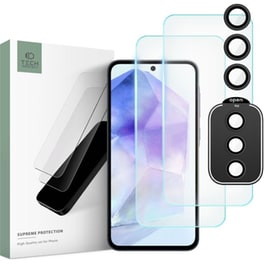 Σετ Προστατευτικό οθόνης & καμερών Samsung Galaxy A55 - Tech-Protect Supreme Set 0.3 mm 9H