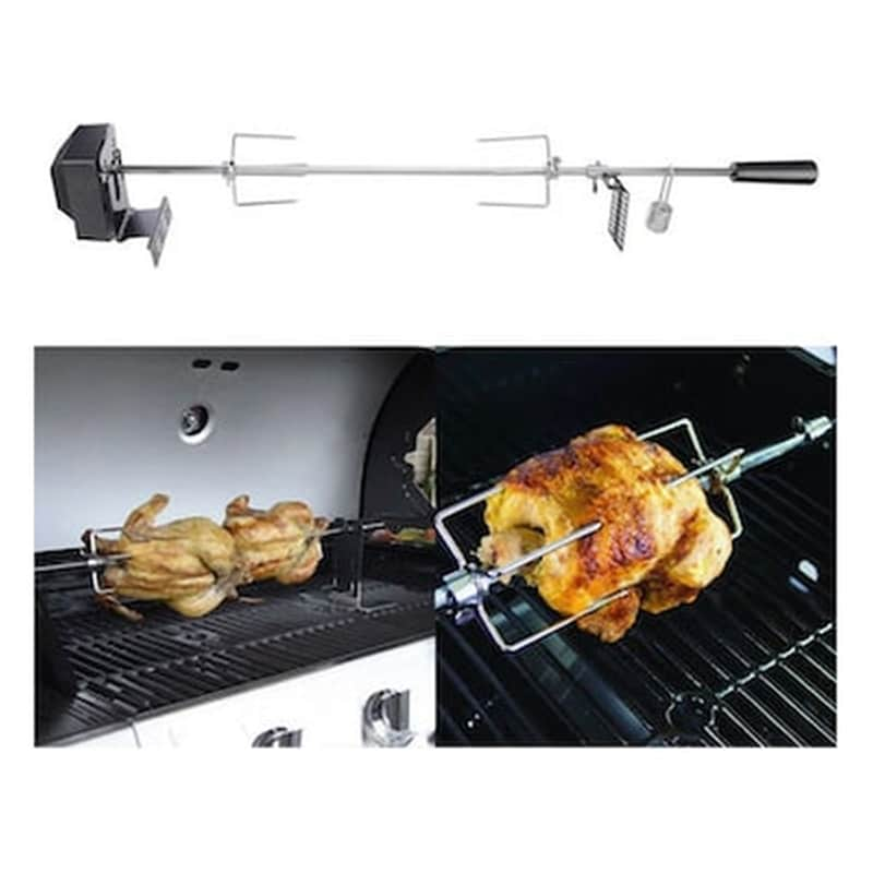 BORMANN ELITE Σουβλα Ψησιματος 60cm Με Μοτερ Bbq1235