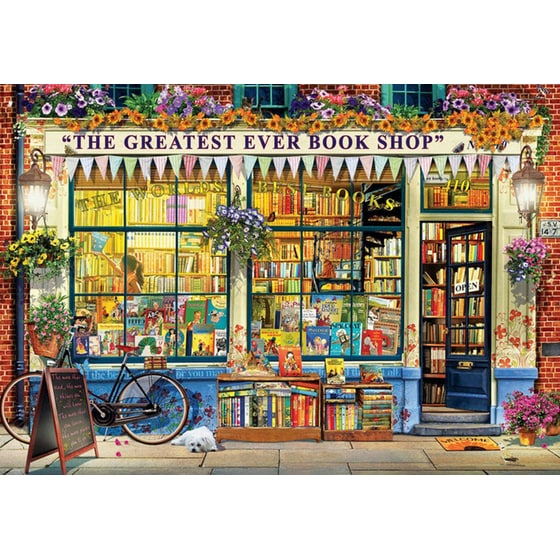 Παζλ Eurographics The Greatest Bookstore in the World by Garry Walton (1000 Κομμάτια) image 1