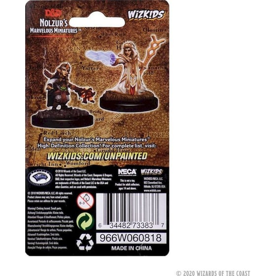 D&D Nolzur's Marvelous Miniatures - Female Gnome Wizard (Wizkids Games) image 3