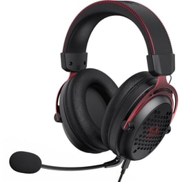 Redragon H386 Diomedes Gaming Ενσύρματα Ακουστικά 3.5mm/USB - Μαύρα/Κόκκινα
