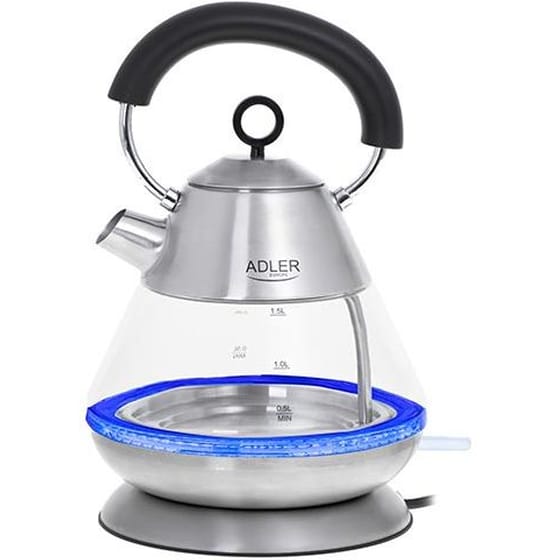 ADLER AD 1282 2200 W 1.5 L Ασημί Βραστήρας image 0