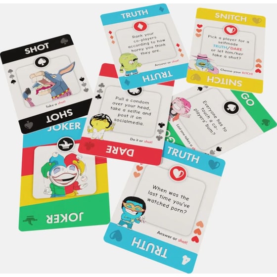 Madwish Truth Or Dare Παιχνίδι Με Κάρτες image 1