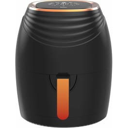 TURBOTRONIC TT-AF11D με Αποσπώμενο Κάδο 1200 W 3.5 L Μαύρο Φριτέζα Αέρος