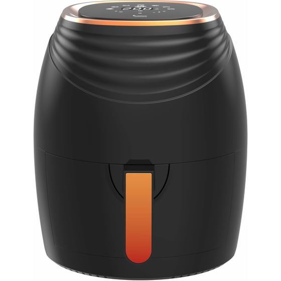 TURBOTRONIC TT-AF11D με Αποσπώμενο Κάδο 1200 W 3.5 L Μαύρο Φριτέζα Αέρος image 0