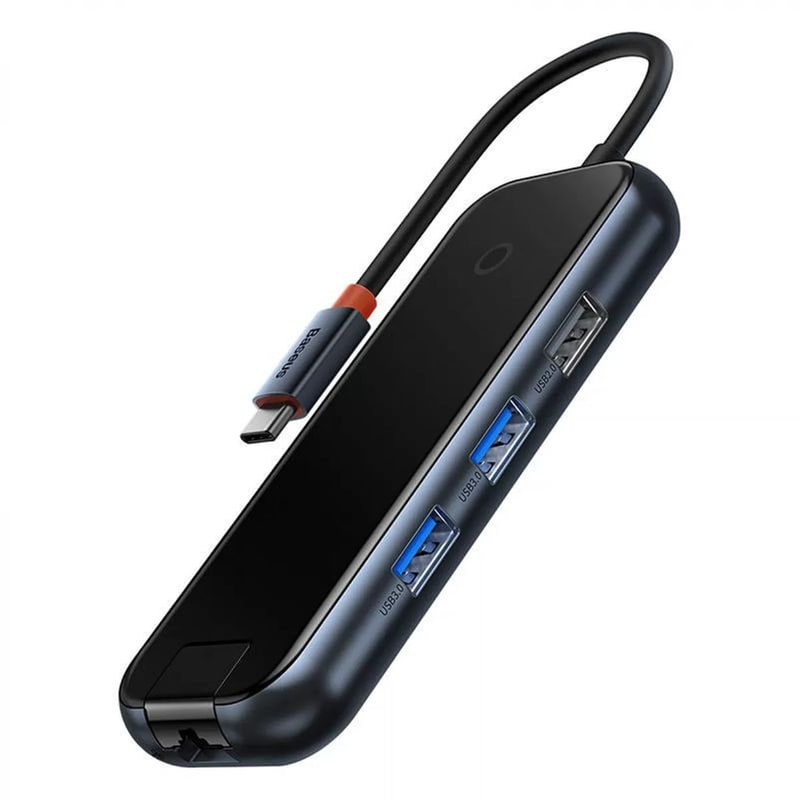 BASEUS Baseus AcmeJoy USB Hub Adapter 5 σε 1 συμβατό με USB-C (WKJZ010113)