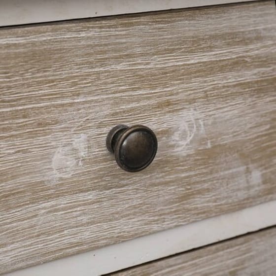 Κομοδίνο Vidaxl Από Ξύλο Παυλώνιας 2τμχ  35x30x50 cm - Φυσικό Λευκό image 2