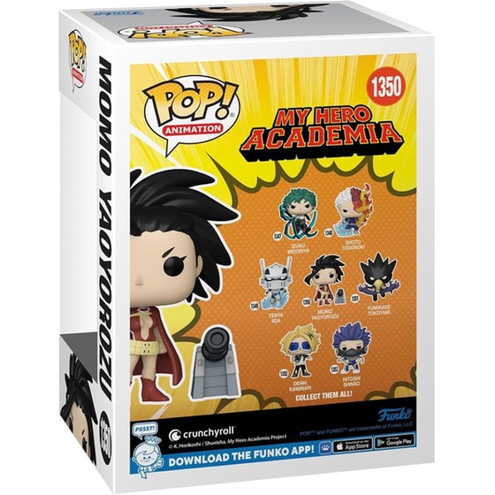 Funko Pop! Animation - My Hero Academia - Momo Yaoyorozu #1350 image 2