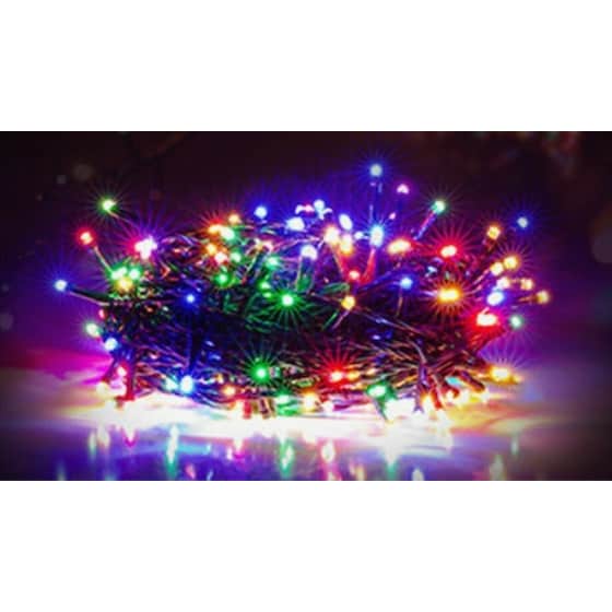 Χριστουγεννιάτικα Λαμπάκια 360 Led - Πολύχρωμο image 0