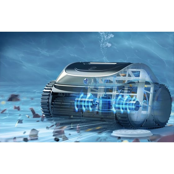 WYBOT C1 για Πισίνα Μαύρο Σκούπα Ρομπότ image 3