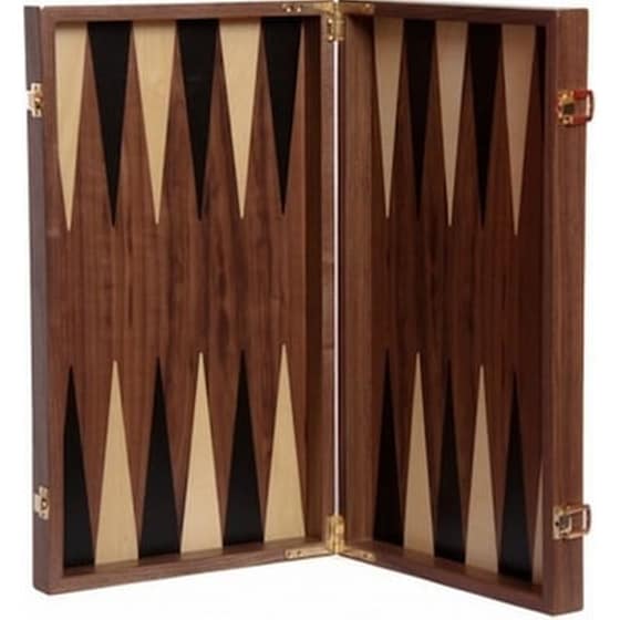 Τάβλι Ξύλινο Noce Από Έβενο Supergifts 60421 image 0