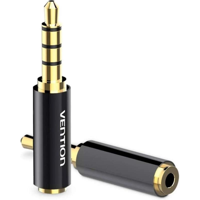 Αντάπτορας Ήχου Vention BFBB0 2.5mm female σε 3.5mm male - Μαύρο