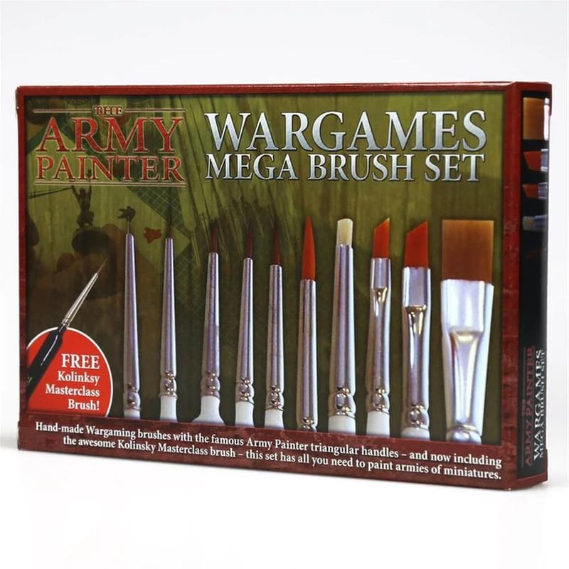 THE ARMY PAINTER The Army Painter - Wargaming Mega Brush Set