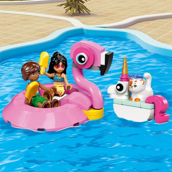 LEGO® Friends Unicorn & Flamingo Pool Party (42658) image 7