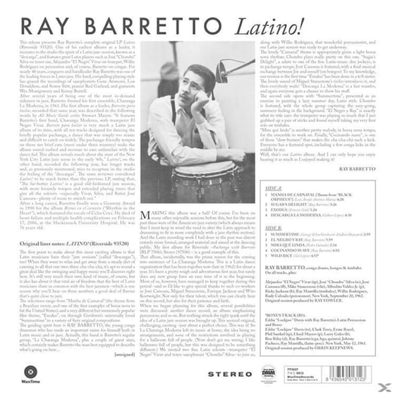 Latino!+1 Bonus Track-Ltd. image 1