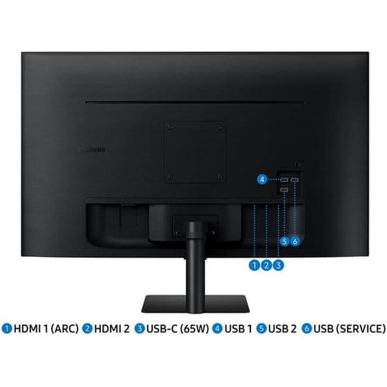 Samsung Smart Monitor M70D LS32DM702UUXDU 32'' 4K UHD VA Flat 60Hz 4ms image 9