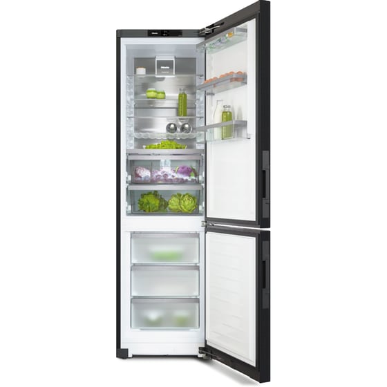 MIELE KFN 4898 A-10 D No Frost 362 Lt  Black Steel Ψυγειοκαταψύκτης image 2