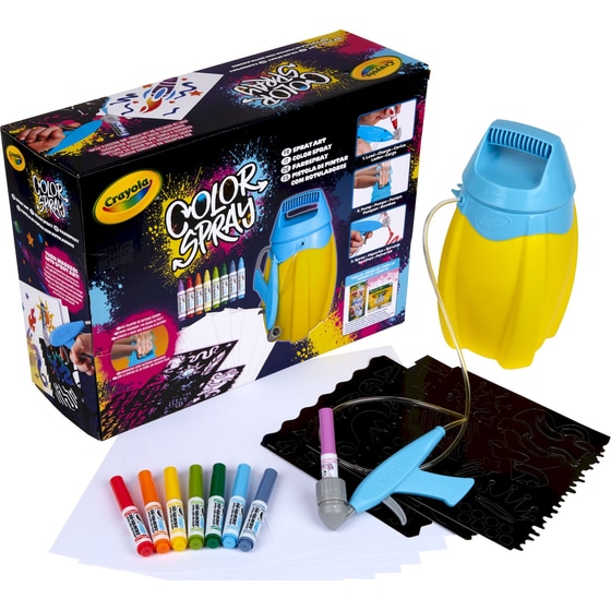 Σετ Ζωγραφικής Crayola Color Spray Σούπερ Αερογράφος image 3